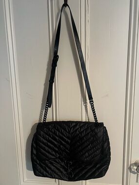 Rebecca Minkoff Edie Nylon Crossbody Bag with Chain Strap